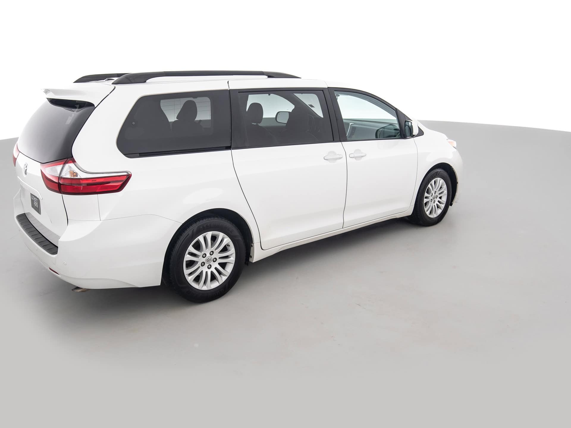 white totota sienna minivan 4