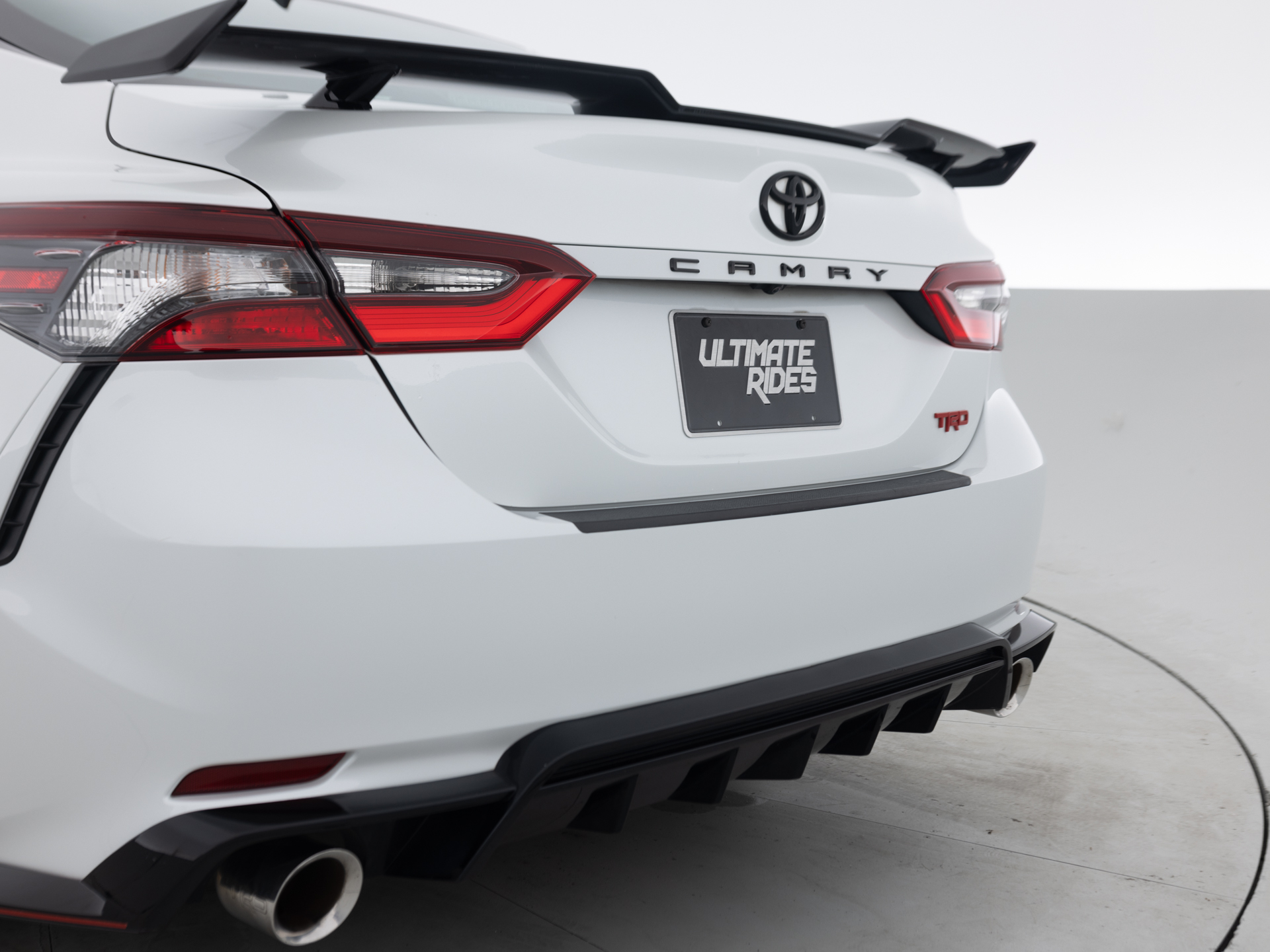 Used White Toyota Camry TRD-7 for Sale